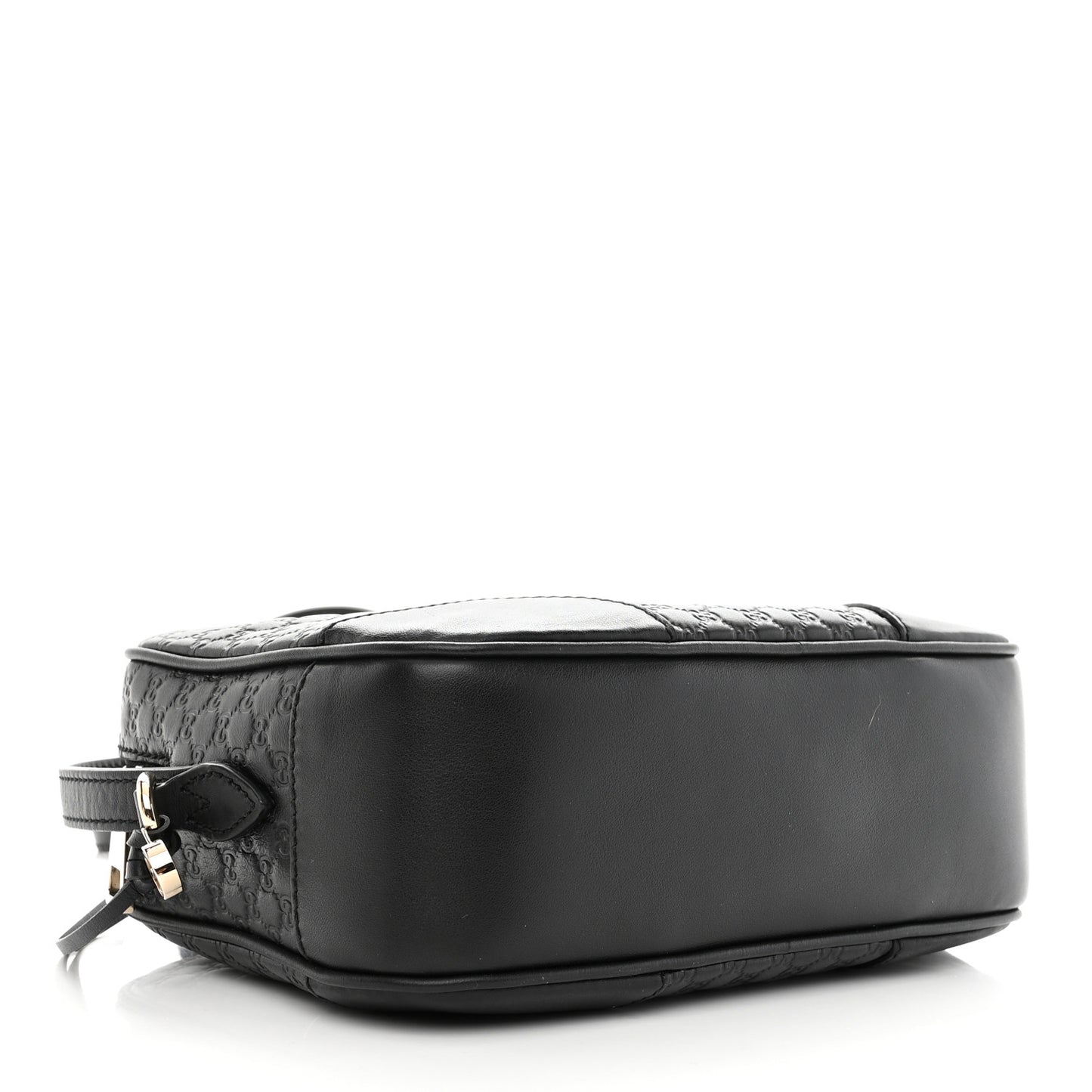 Microguccissima Mini Bree Messenger Bag Black