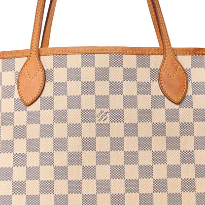 Louis Vuitton Damier Azur Neverfull MM 8 of 22