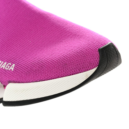 Balenciaga Technical 3D Recycled Knit Womens Speed 2.0 Sneakers 36 Pink White 11 of 14