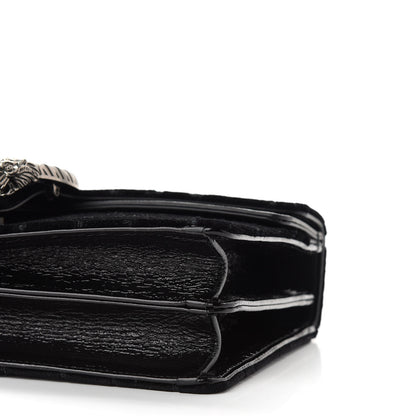 Gucci Velvet GG Monogram Small Dionysus Shoulder Bag Black 9 of 9