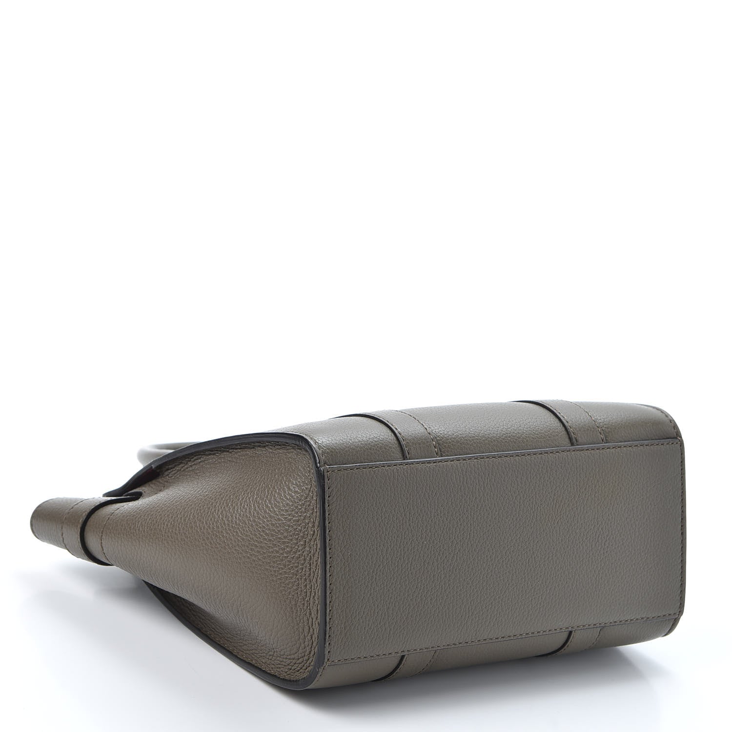 Mulberry Small Classic Grain Mini Zipped Bayswater Solid Grey 3 of 8