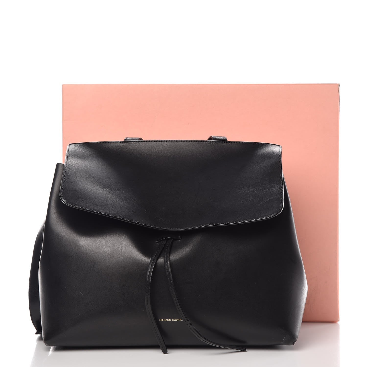 Mansur Gavriel Calfskin Lady Bag Black Ballerina 15 of 15