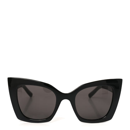 Saint Laurent Acetate Butterfly Frame Sunglasses SL552 Black 2 of 8