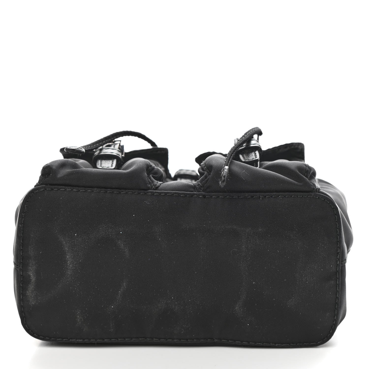 Prada Nylon Vela Mini Crossbody Backpack Black 12 of 13