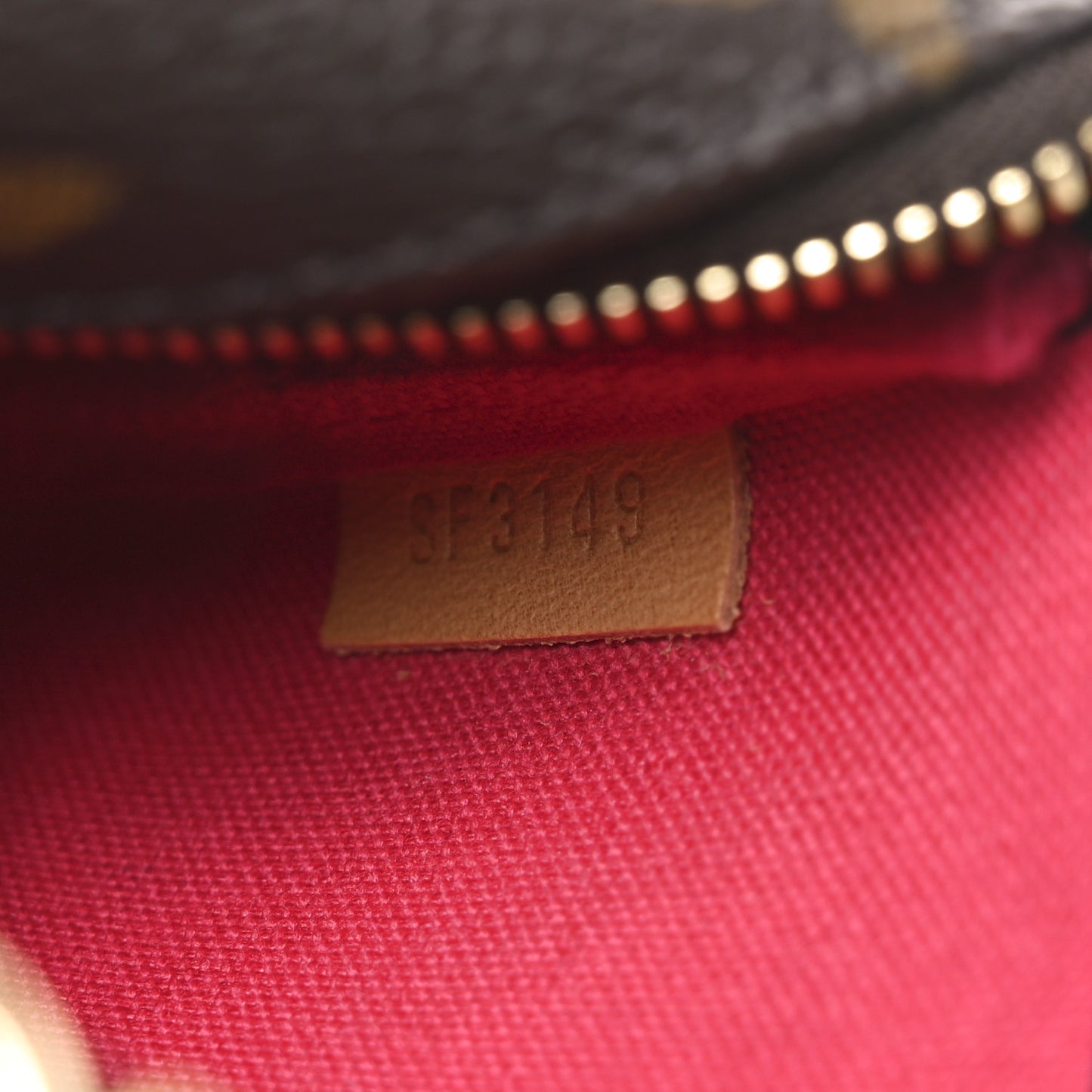 Monogram 2019 Christmas Animation Mini Courchevel Pochette Accessories Fuchsia