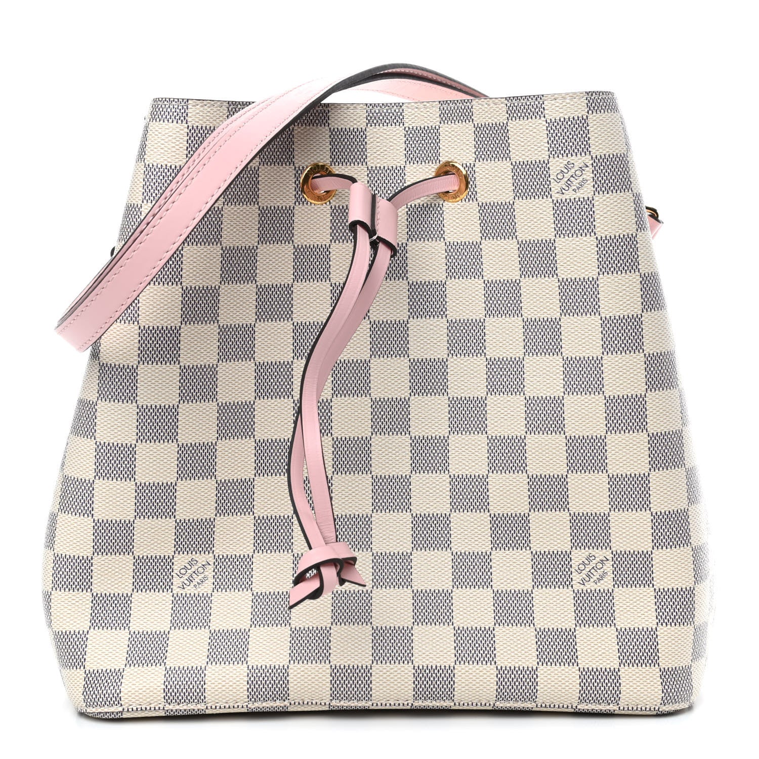 Louis Vuitton Damier Azur Neonoe MM Eau De Rose 1 of 4
