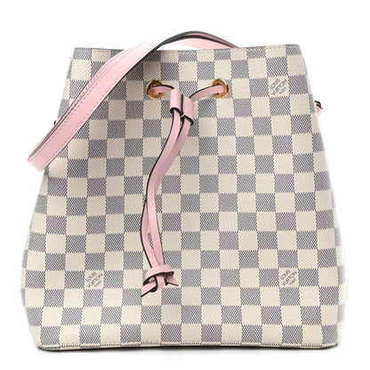 Louis Vuitton Damier Azur Neonoe MM Eau De Rose 1 of 4