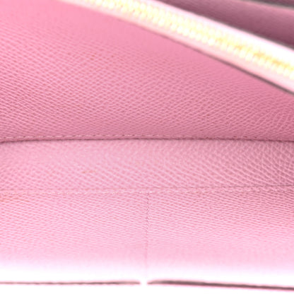 Hermes Epsom Verso Kelly Wallet To Go Chai Mauve Sylvestre 6 of 14