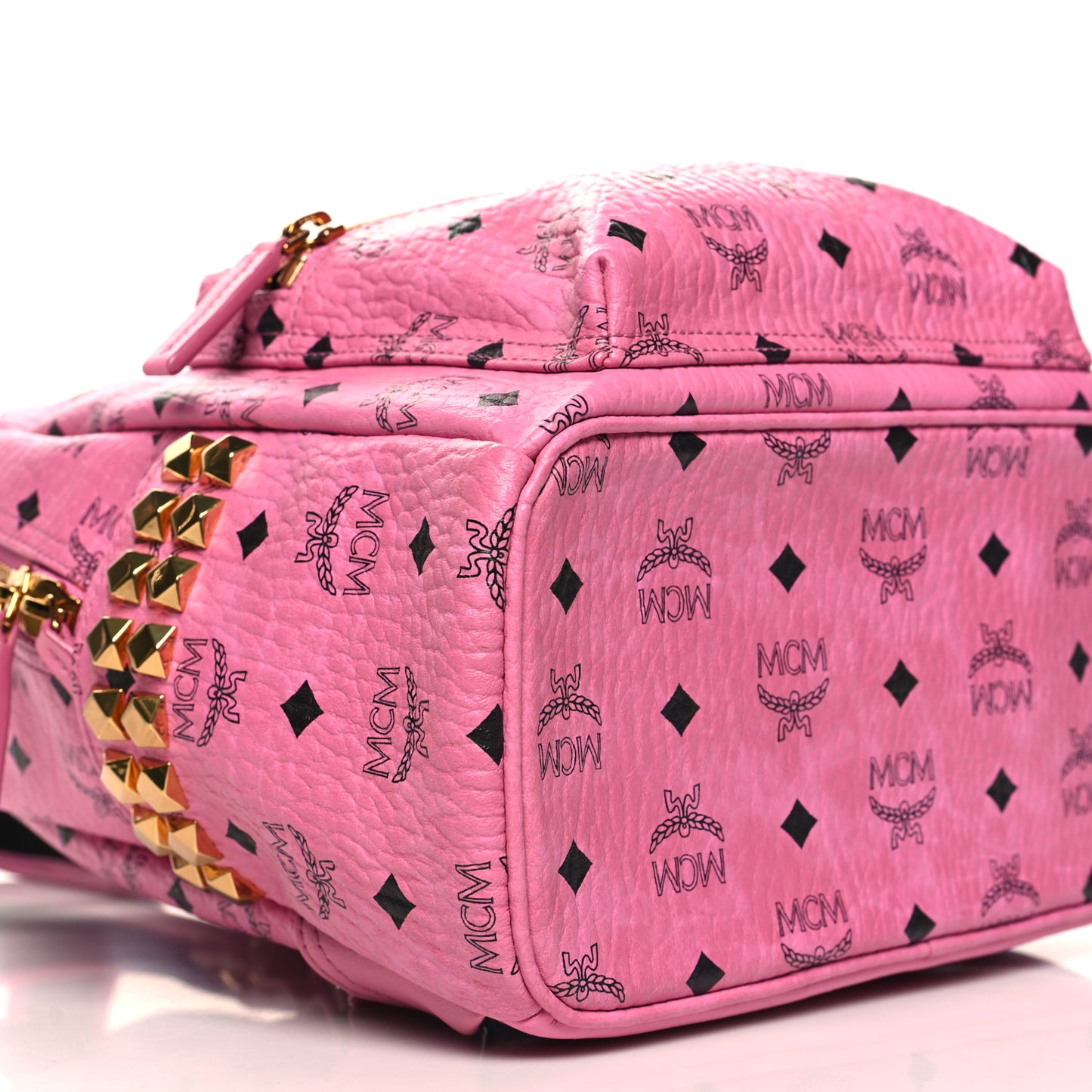 Visetos Small Side Stud Stark Backpack Pink