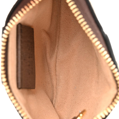 Gucci GG Supreme Monogram Web Ophidia Key Case Beige New Acero 5 of 7