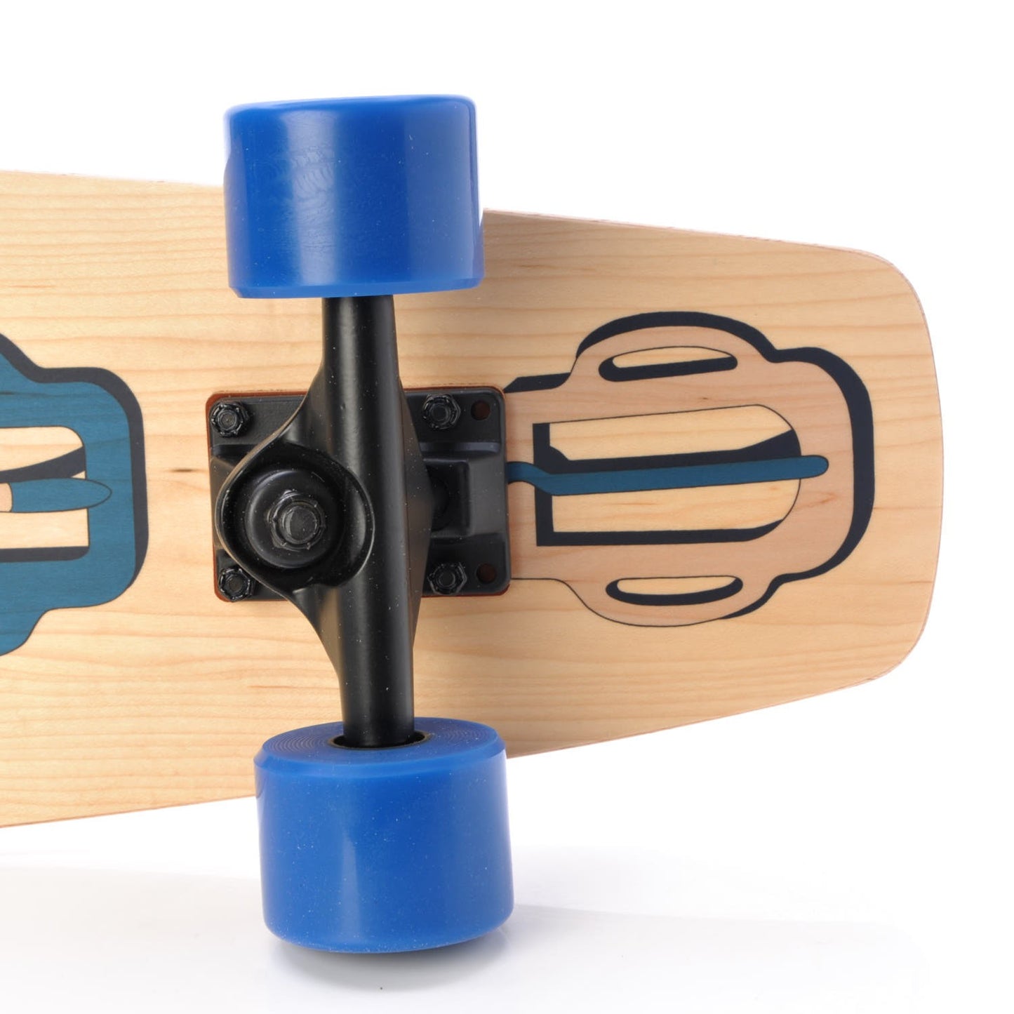 Maple Wood Boucleries Modernes Short Board Skateboard