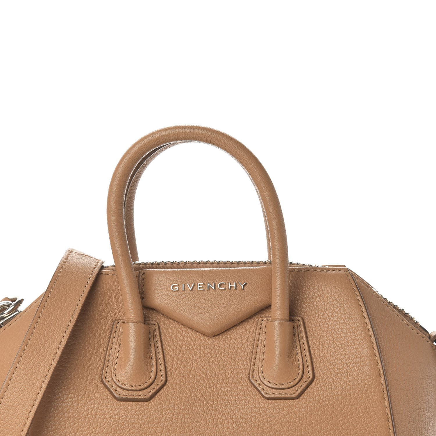 Givenchy Sugar Goatskin Mini Antigona Medium Beige 10 of 10