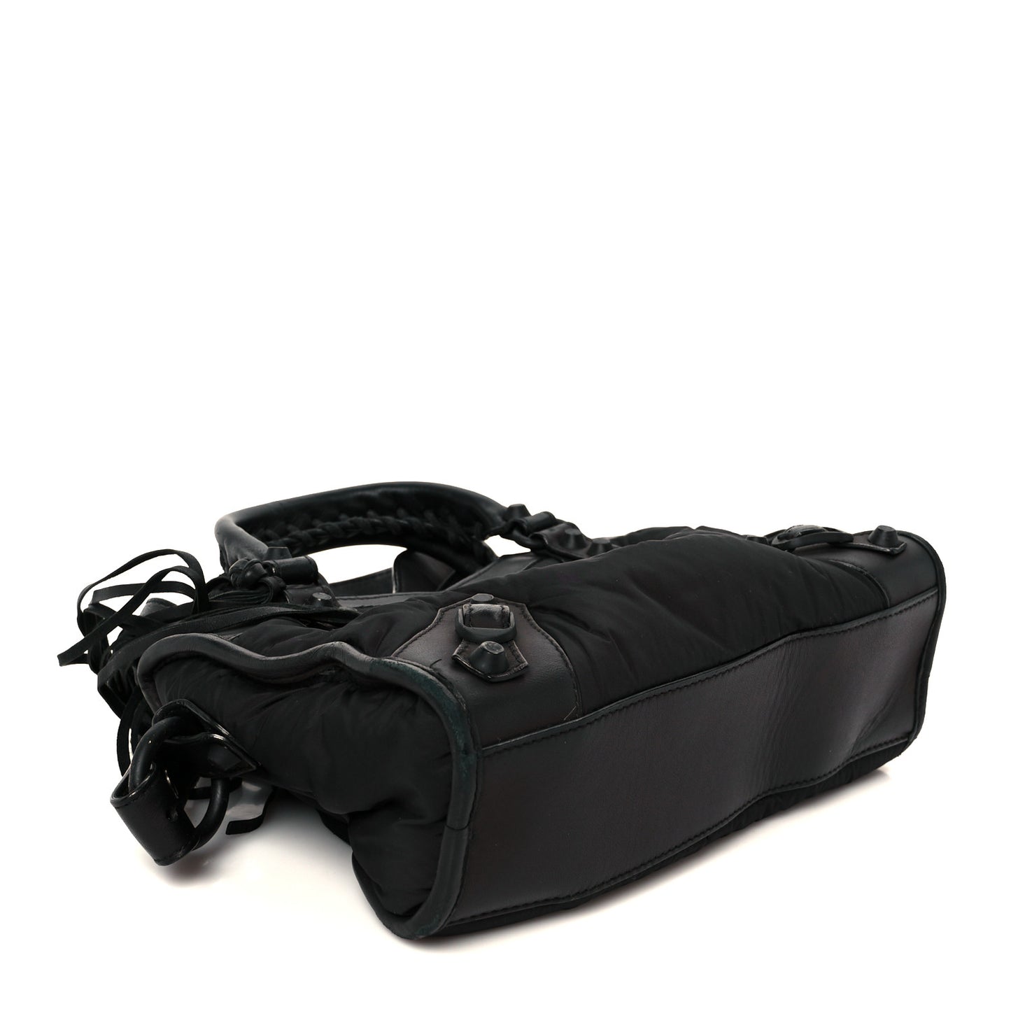 Nylon Agneau Classic Hardware Mini City Black