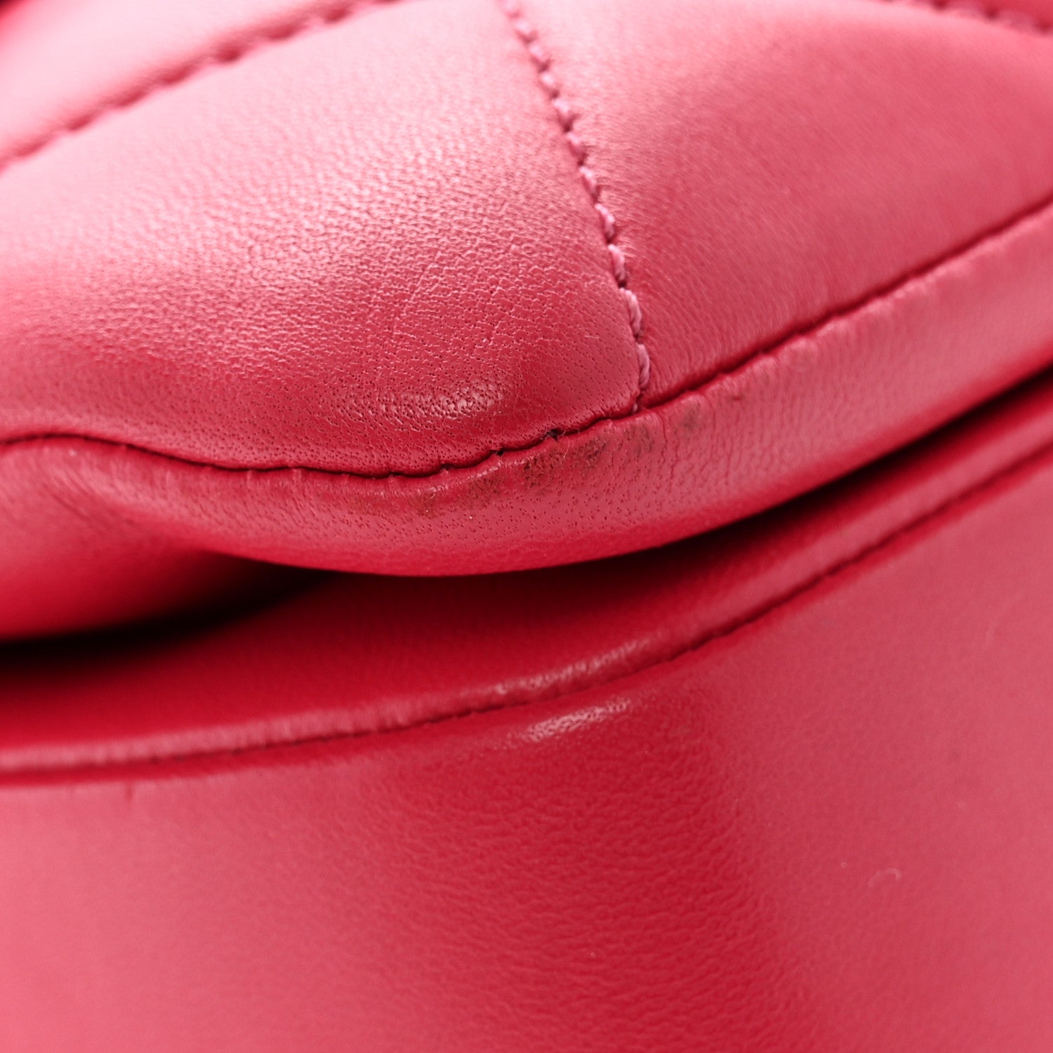 Chanel Lambskin Quilted Small Trendy CC Flap Dual Handle Bag Dark Pink 13 of 17