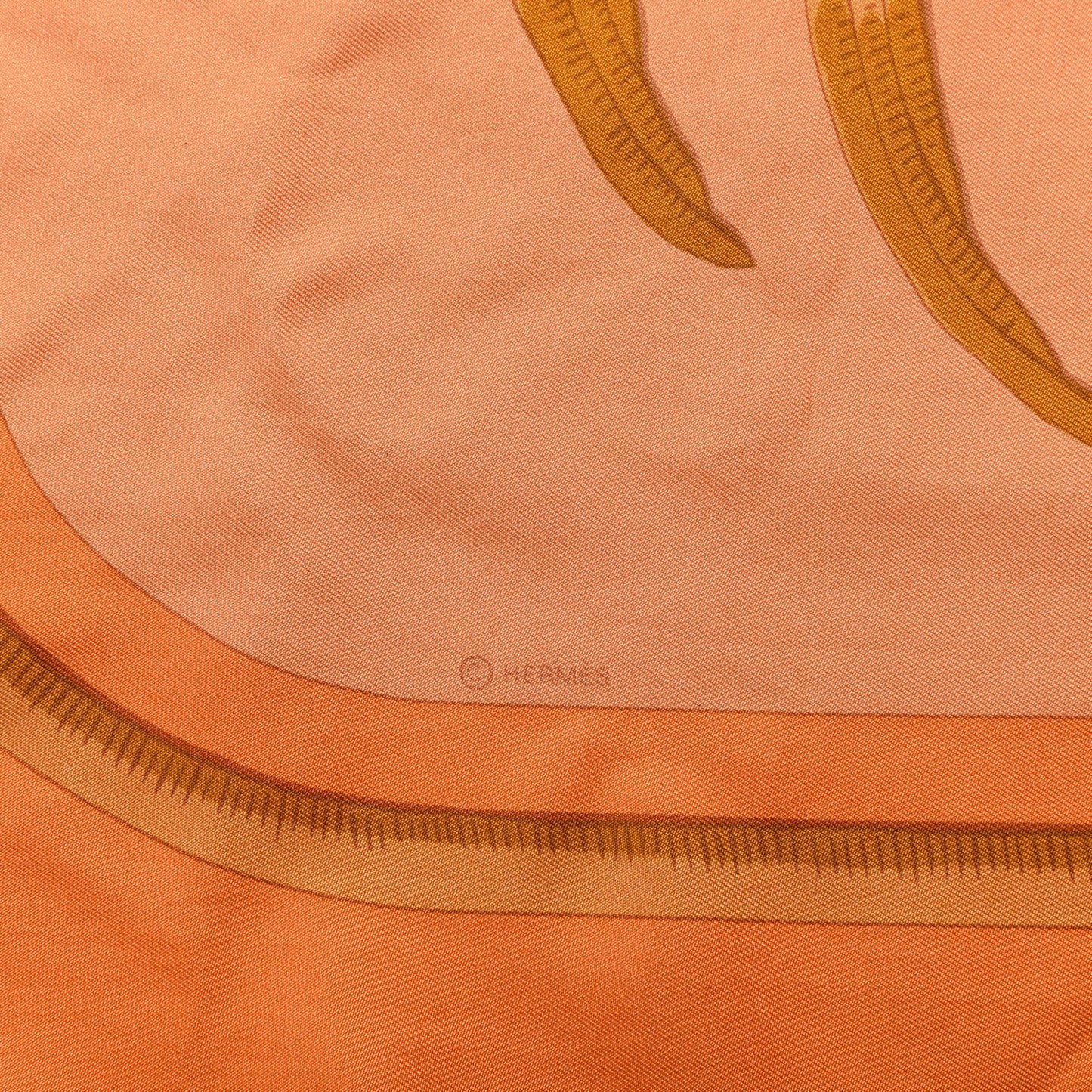 Silk Dip Dye Tigre Royal Shawl 140