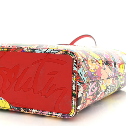 Christian Louboutin Patent Calfskin Small Super Loubi Print Cabata Tote Multicolor 9 of 9