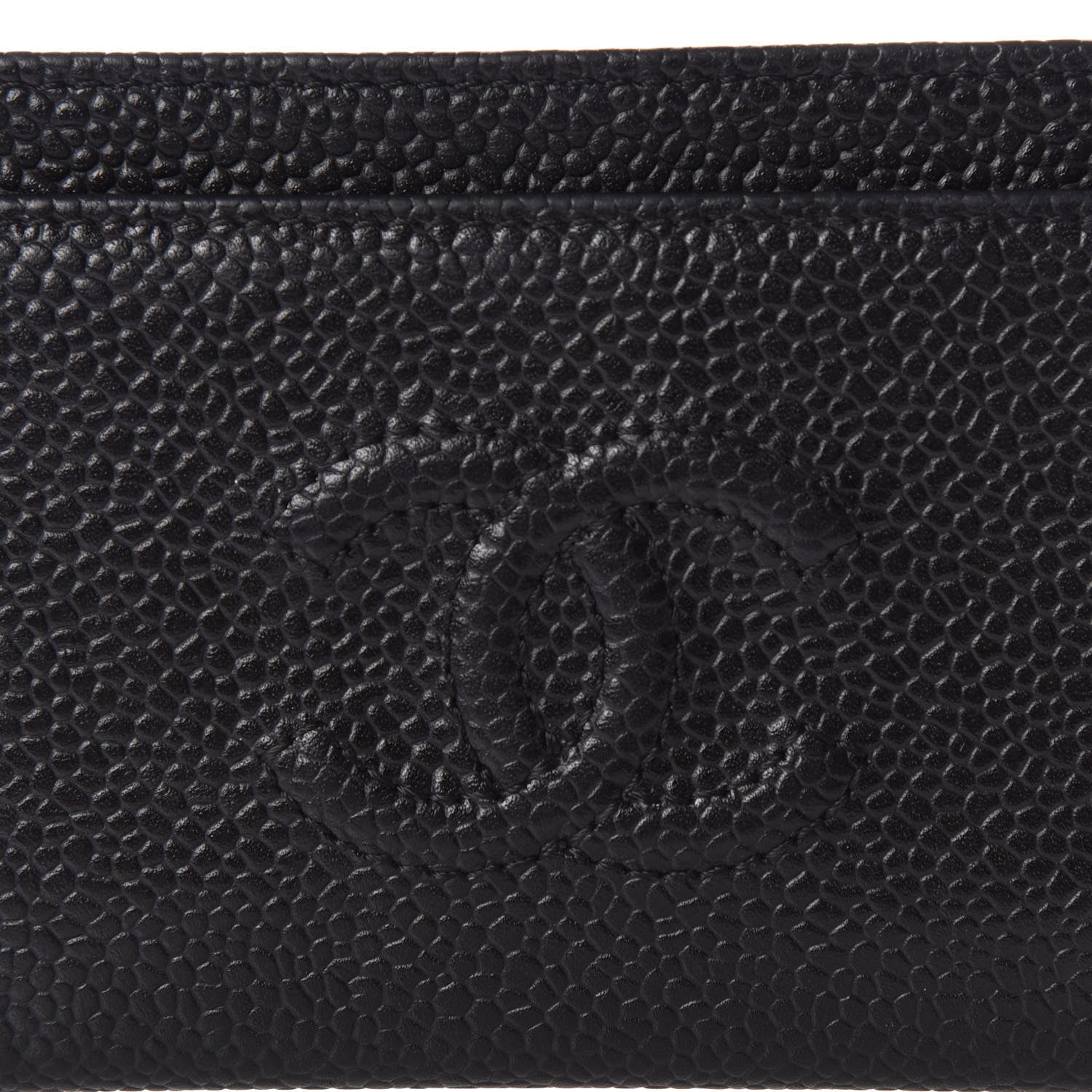 Chanel Caviar Timeless CC Card Holder Black 7 of 7