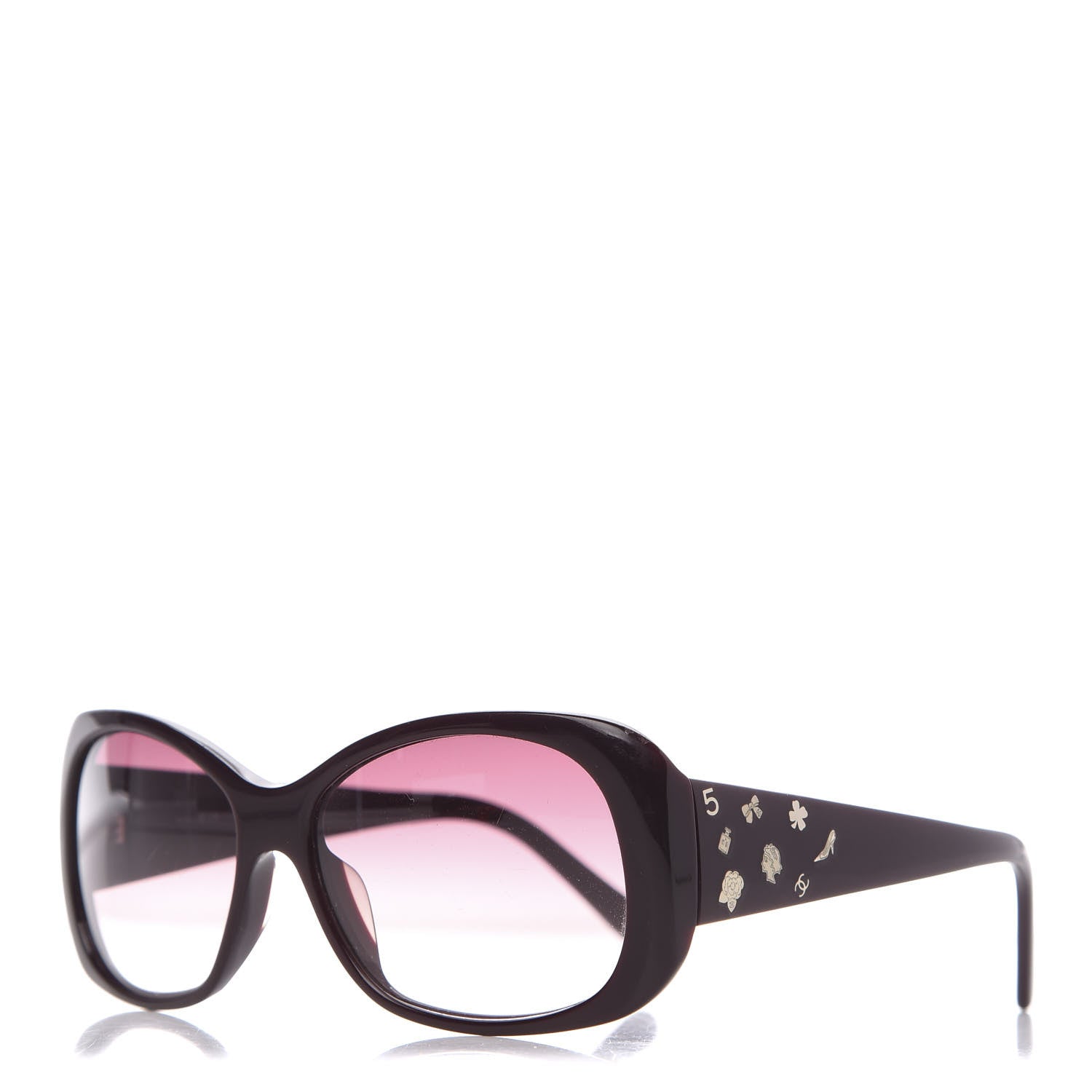 Chanel Charms Sunglasses 5123 Black 1 of 7