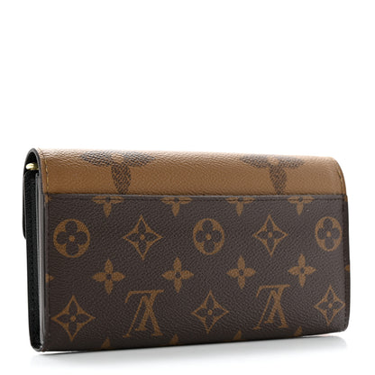 Louis Vuitton LOUIS VUITTON Reverse Monogram Giant Sarah Wallet 3 of 6