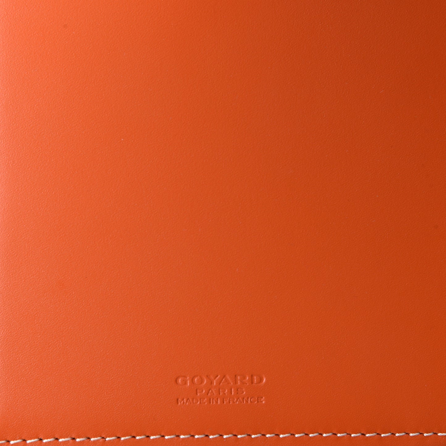 Goyardine Agenda Cover Orange
