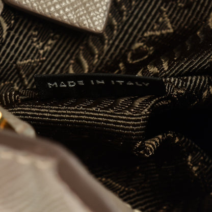 Prada Saffiano Medium Galleria Double Zip Tote Argilla 3 of 11