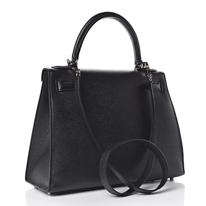 Hermes Epsom Kelly Sellier 28 Black 3 of 36