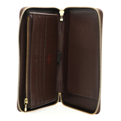 Louis Vuitton Damier Ebene Zippy Organizer Wallet 5 of 6