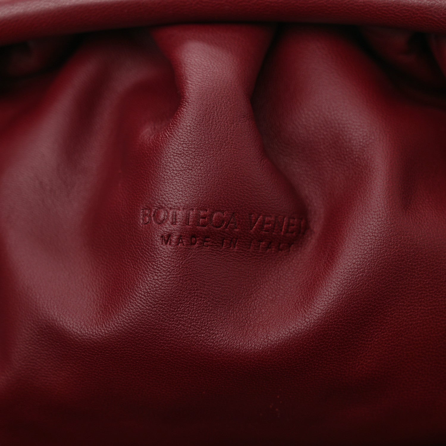 Bottega Veneta Nappa Maxi Intrecciato The Pouch Oversized Clutch Bordeaux 6 of 10