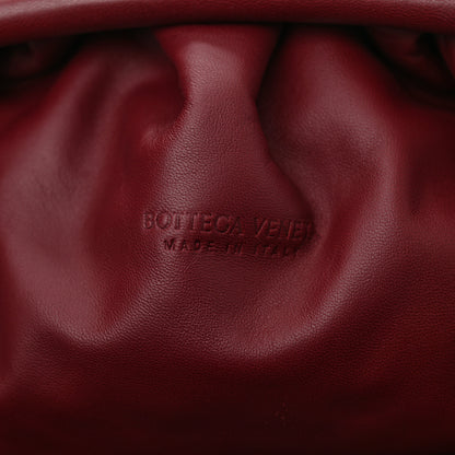 Bottega Veneta Nappa Maxi Intrecciato The Pouch Oversized Clutch Bordeaux 6 of 10