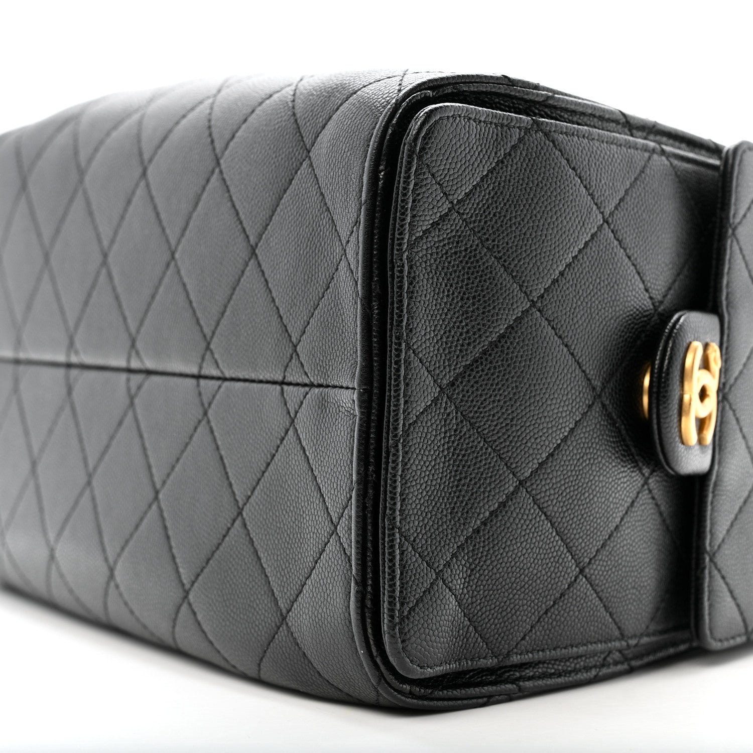 Chanel Caviar Quilted Small Chanel 25 Handbag Black 10 of 11