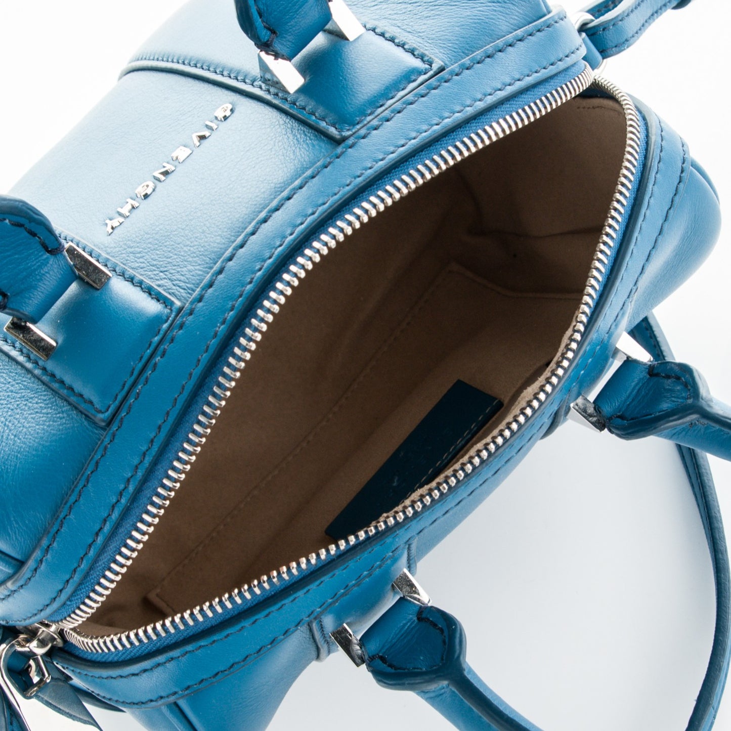 Calfskin Mini Lucrezia Blue