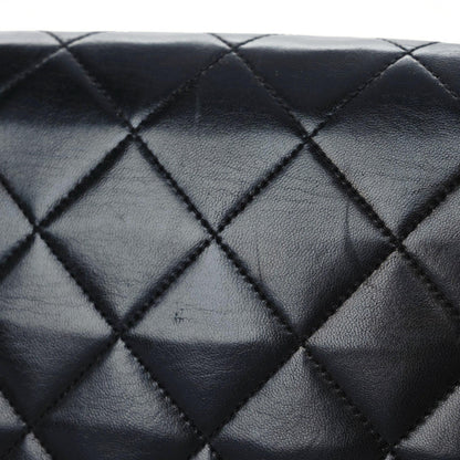 Chanel Lambskin Quilted Medium Single Flap Black 18 of 20