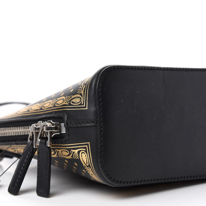 Gucci X SEGA Calfskin GUCCY Stars Mini Dome Shoulder Bag Black Gold 6 of 10