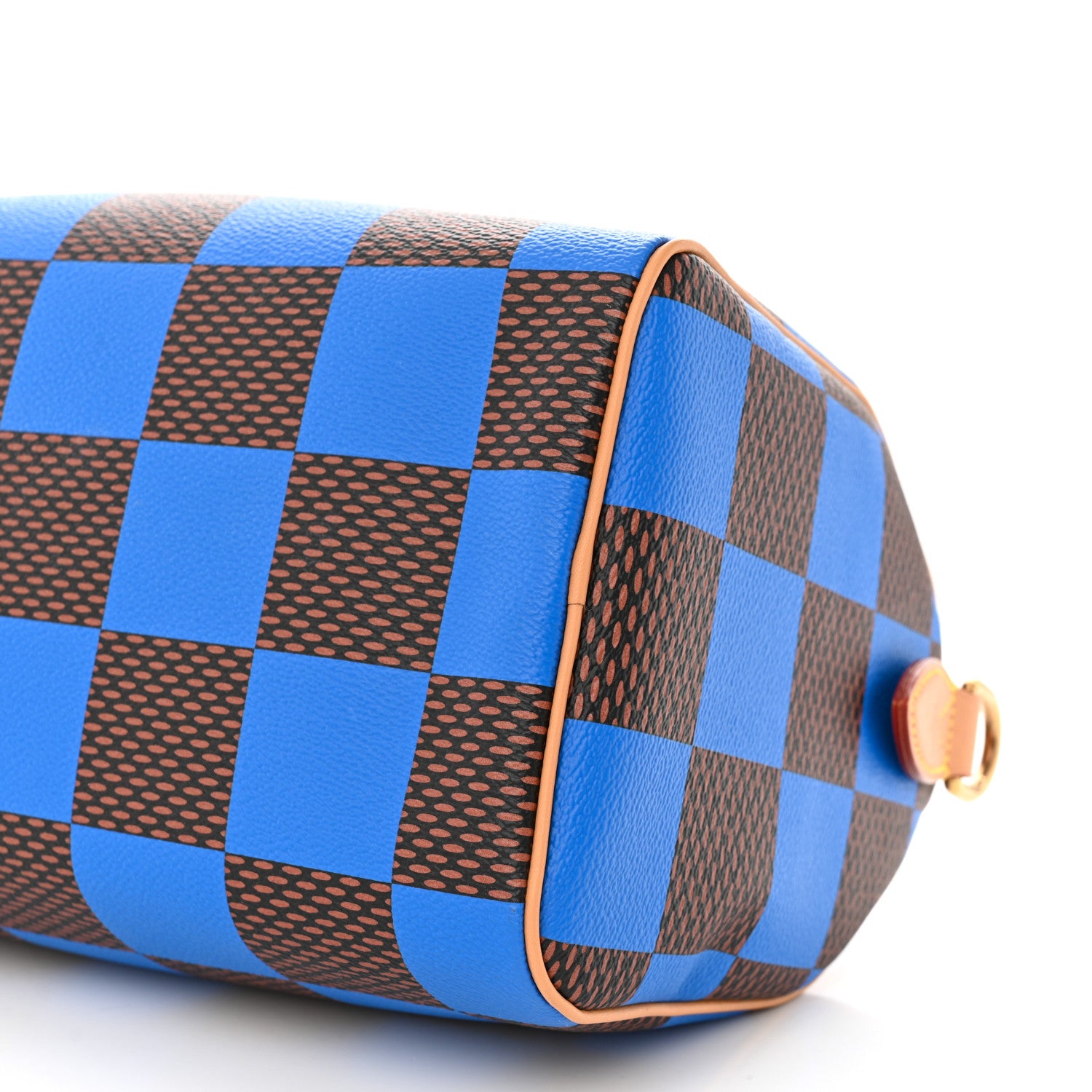 Louis Vuitton Damier Pop Speedy Bandouliere 25 Blue 9 of 9