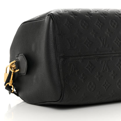 Louis Vuitton Empreinte Speedy Bandouliere 30 NM Black 9 of 13
