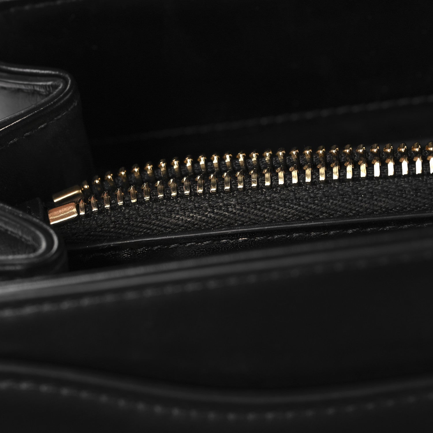 Celine Satinated Calfskin Small 16 Top Handle Bag Black 14 of 15