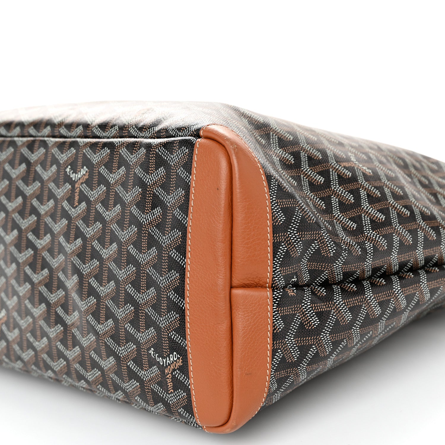 Goyard Goyardine Artois MM Black Gold 9 of 10