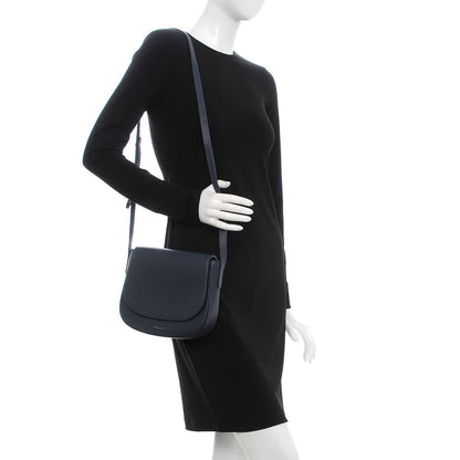 Mansur Gavriel Calfskin Flap Crossbody Bag Blu 2 of 17