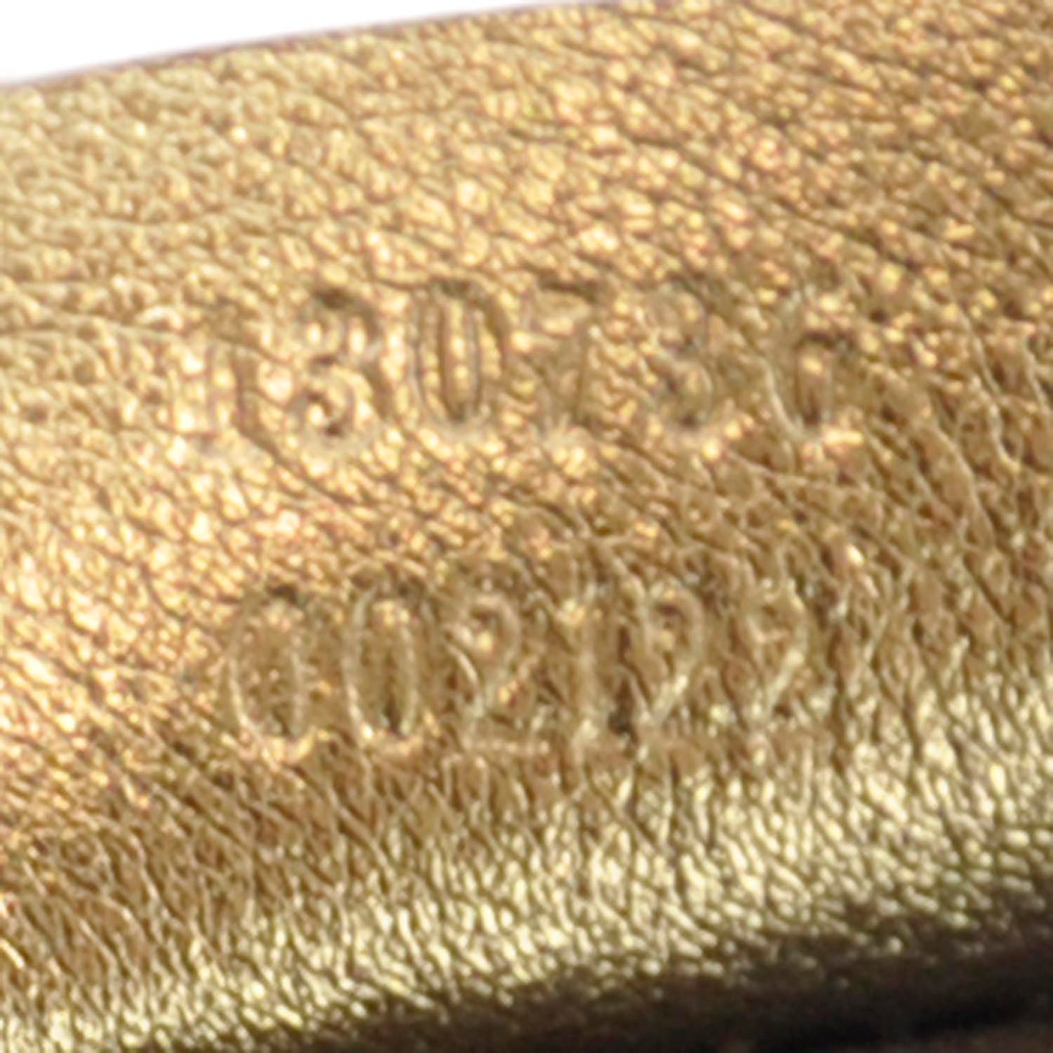 Gucci Satin Monogram Medium Abbey Shoulder Bag Bronze 7 of 8