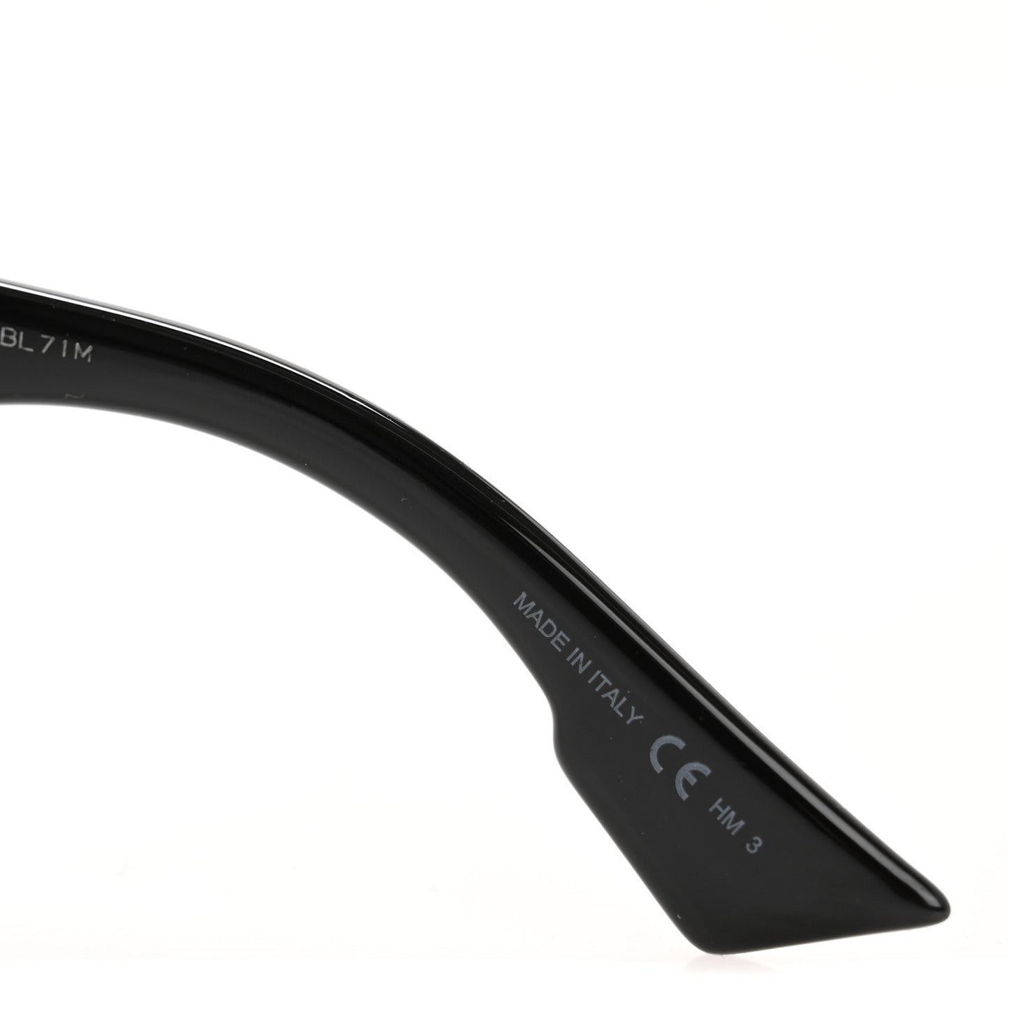 Acetate DDiorF Cat Eye Sunglasses Black