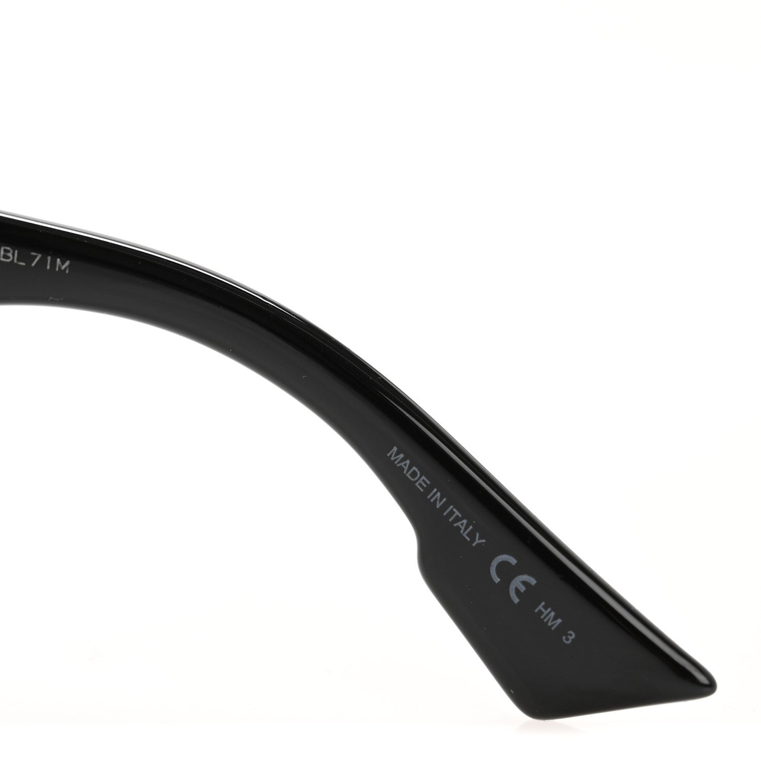 Christian Dior Acetate DDiorF Cat Eye Sunglasses Black 6 of 10