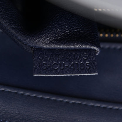 Celine Smooth Calfskin Micro Luggage Navy Blue 8 of 14