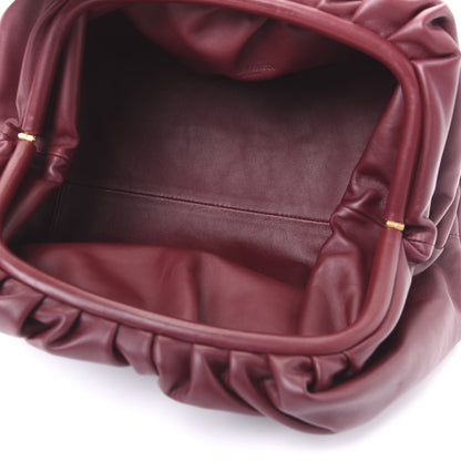Bottega Veneta Smooth Butter Calf The Pouch Oversized Clutch Bordeaux 4 of 8
