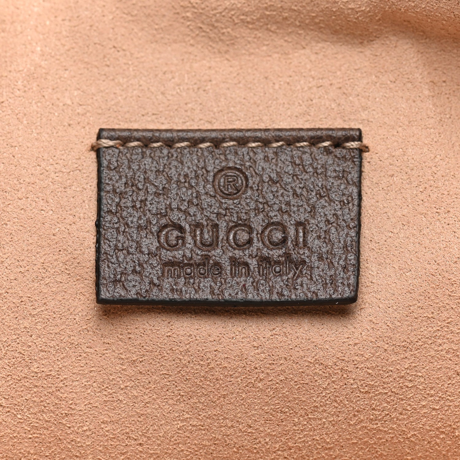 Gucci GG Supreme Monogram Large Ophidia Pouch Clutch Brown 6 of 7