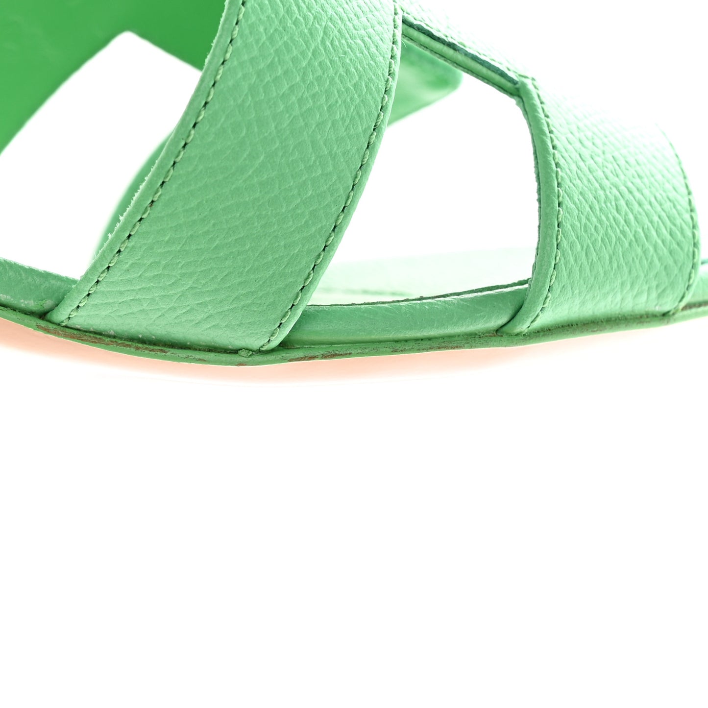 Epsom Oasis Sandals 37 Vert Pomme