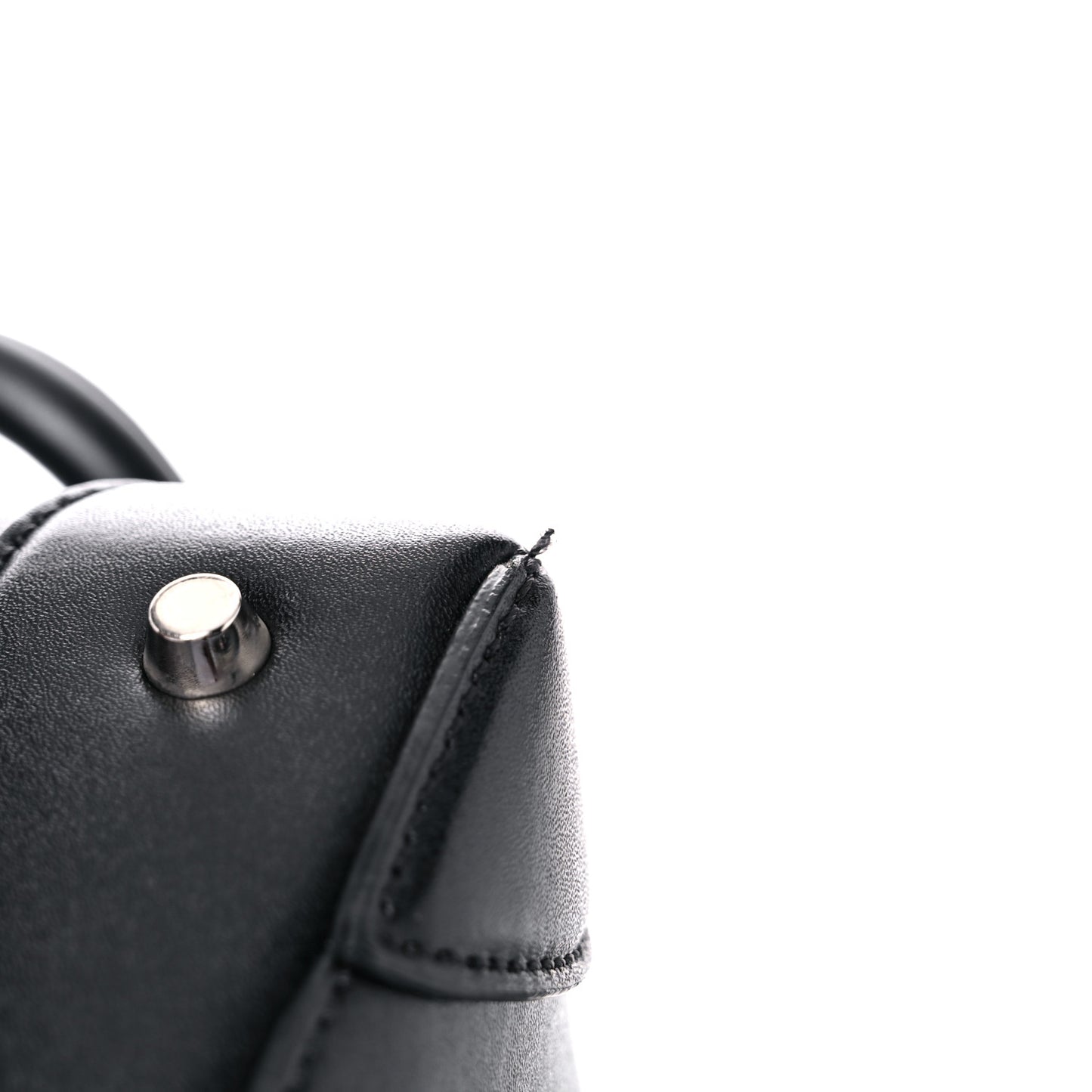 Calfskin Star Micro Lucrezia Black Silver