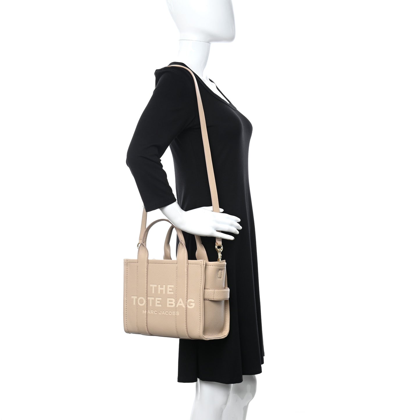 Grained Calfskin Small The Tote Bag Twine