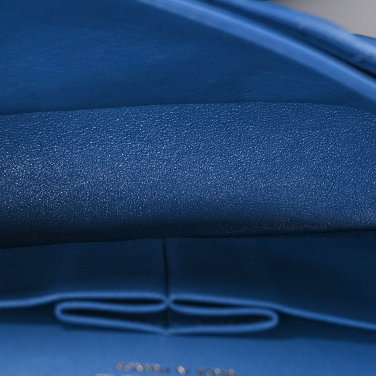 Chanel Lambskin Quilted Medium Double Flap Blue 5 of 11