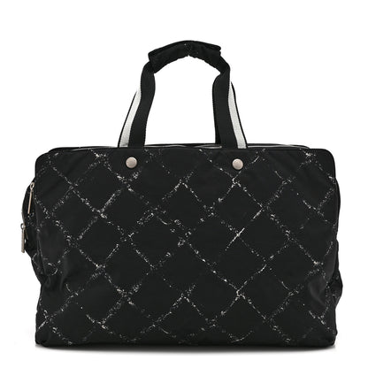 Chanel Nylon Travel Duffel Bag Black 1 of 14