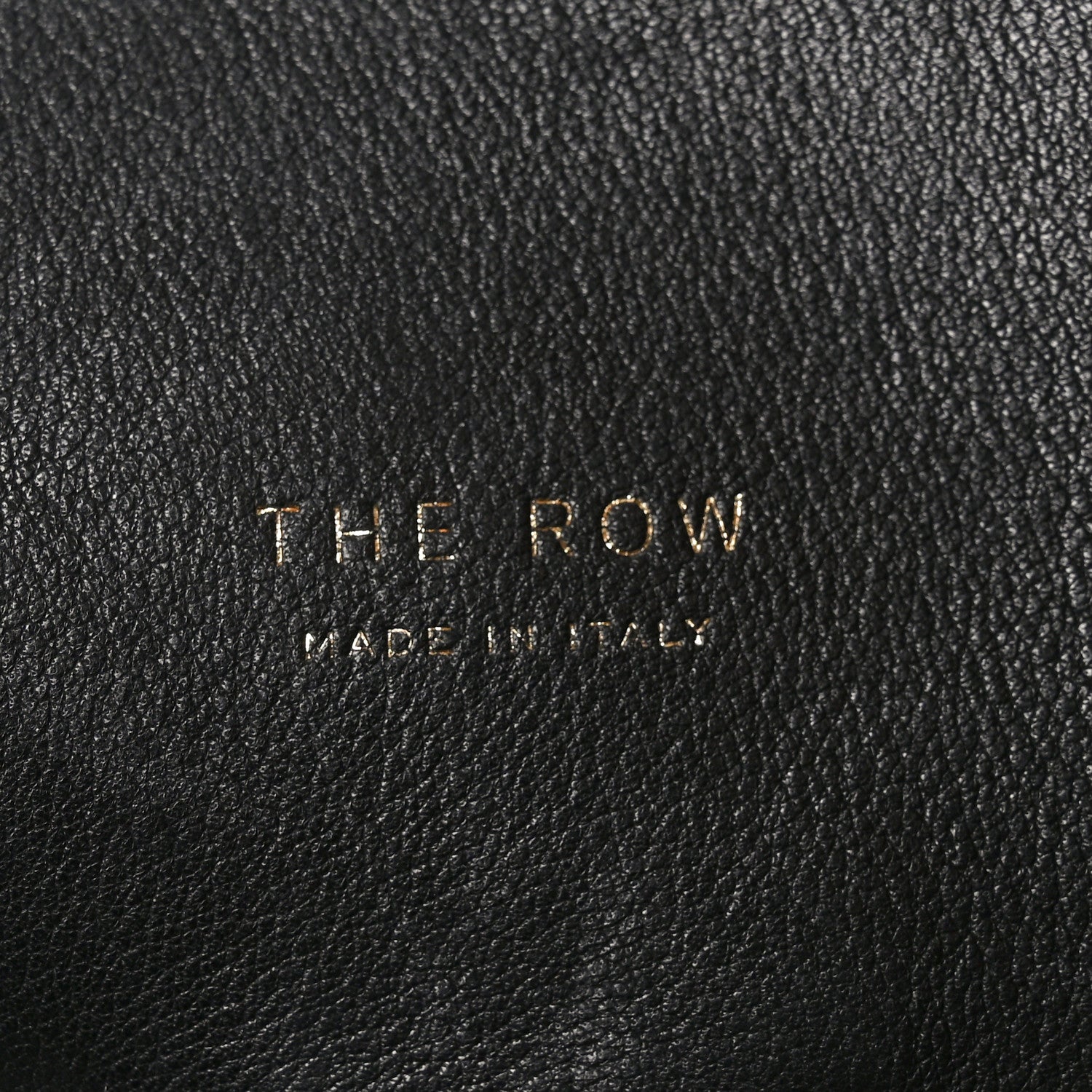The Row Polished Saddle Calfskin Soft Margaux 17 Black 6 of 9